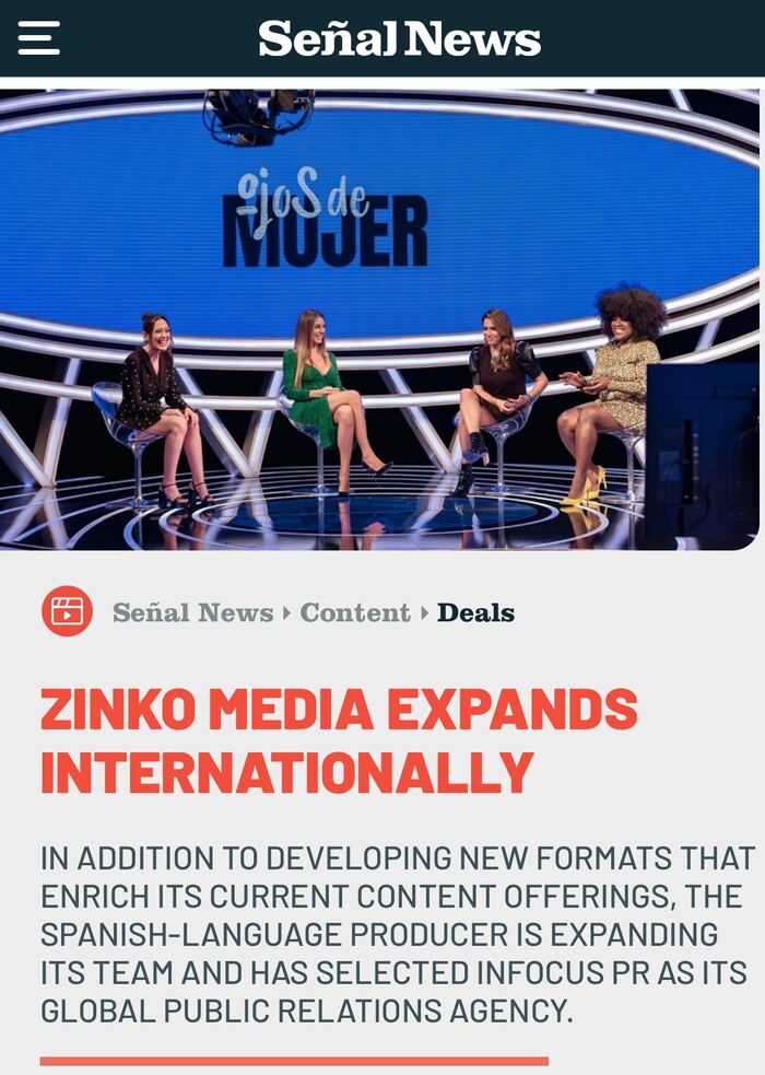 Zinko Media se expande internacionalmente — Señal News