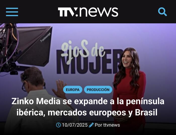 Zinko Media se expande internacionalmente — TodoTVNews